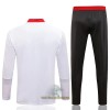 CR Flamengo Trainings Sweatshirt Pak Quarter-zip 2021-22 Witte - Heren